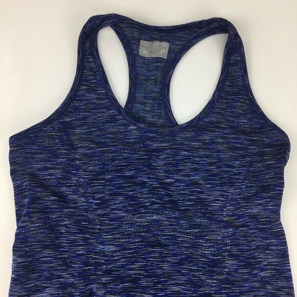 Athleta Fastest Track Tank Top Blue Racerback Small - Picture 4 of 10